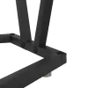  Kávézóasztal Füstölt Tölgy 80x40x40,5 cm Iparilag Kezelt Fa és Fém