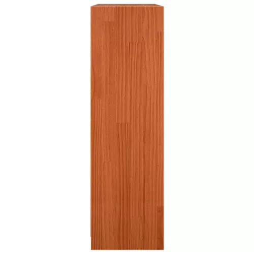  Könyvespolc / Szoba elválasztó Viaszbarna 104 x 33 x 110 cm