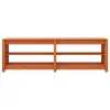  Cipőpad polcokkal Viaszbarna 160 x 36.5 x 50 cm Tömör fenyőfa