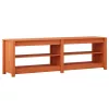  Cipőpad polcokkal Viaszbarna 160 x 36.5 x 50 cm Tömör fenyőfa