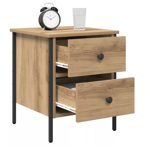  Éjjeli Szekrény Artisan Tölgy 40x42x50 cm Mérnöki Fa