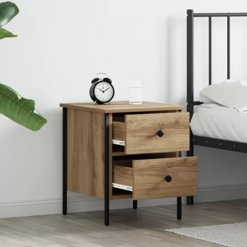  Éjjeli Szekrény Artisan Tölgy 40x42x50 cm Mérnöki Fa