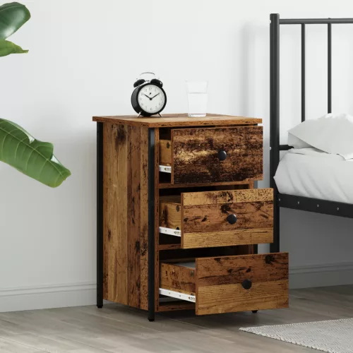  Régi Fa Asztal Régi Fa MDF, Forgácslap, Fém Közepes