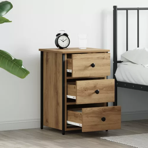  Éjjeliszekrény fiókkal Barna 40 x 36 x 60 cm