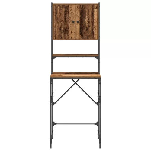  Mosógép Szekrény Régi Fa 68x48.5x194 cm