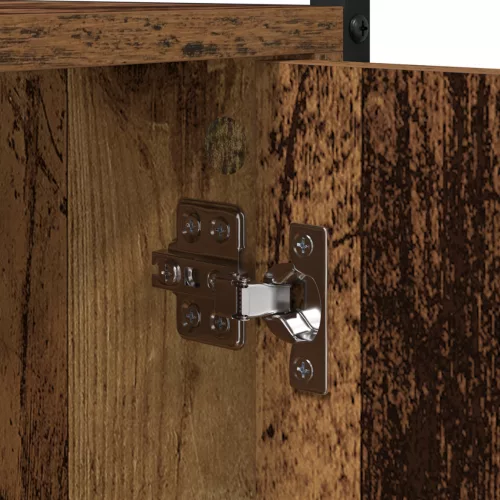  Mosógép Szekrény Régi Fa 68x48.5x194 cm