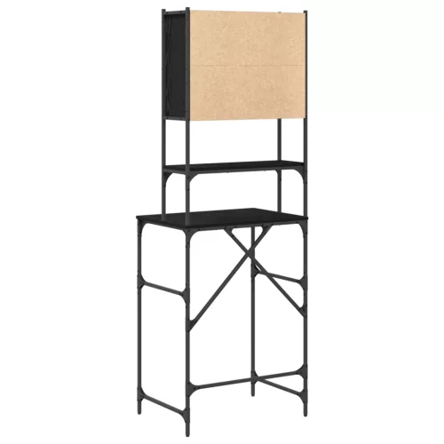  Mosógép Szekrény Fekete Tölgy 68x48.5x194 cm