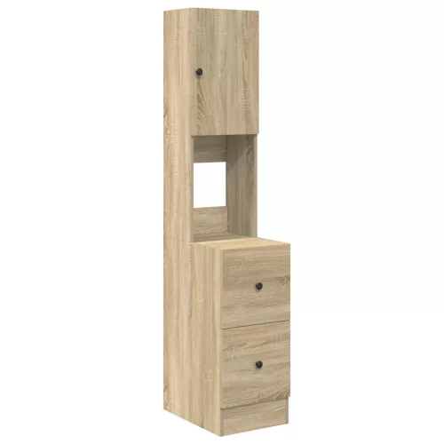  Konyhai Szekrény Sonoma Tölgy 35x50x180 cm Forgácslap