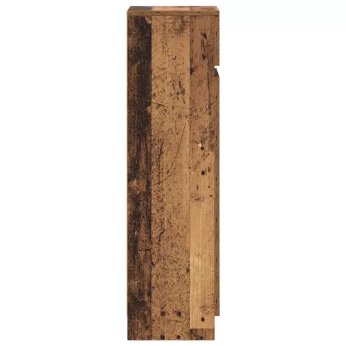  Cipőszekrény Régi Fa 100.5x28x100 cm Műszaki Fa