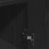  Széf fiókkal polcokkal tárolóval ajtóval Musta tammi 60 x 31 x 70 cm Faanyag
