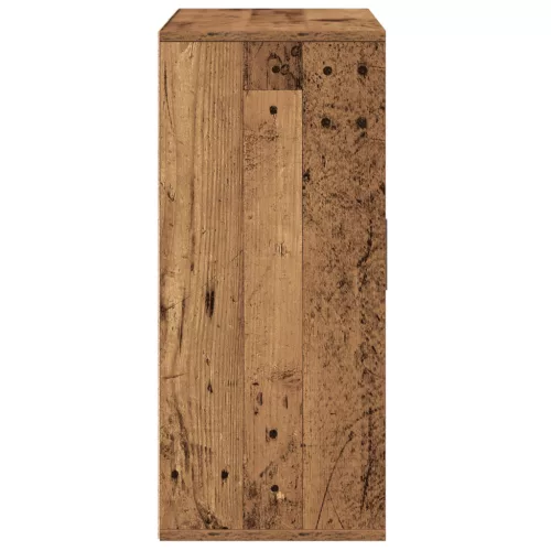  Széf fiókkal polcokkal tárolóval ajtóval Öreg fa 60 x 31 x 70 cm Faanyag