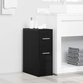  Karcsú fürdő szekrény Musta tammi 22 x 44 x 61.5 cm