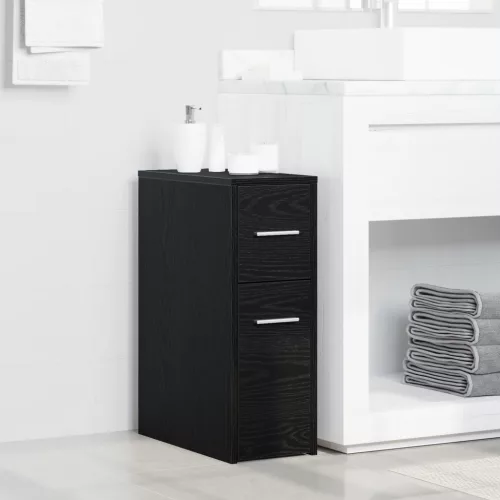  Karcsú fürdő szekrény Musta tammi 22 x 44 x 61.5 cm