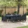  Kerti Asztal Antracit 250x100x73 cm Poli Rattan