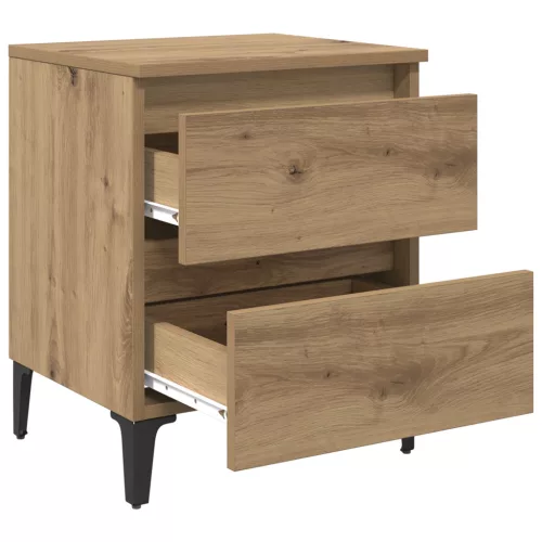  Éjjeli szekrény Artisan tölgy 40x35x50 cm Szerelt fa