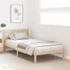  Tömör Fenyő Ágykeret Természetes Tömör Fa 80 x 200 cm Tartós