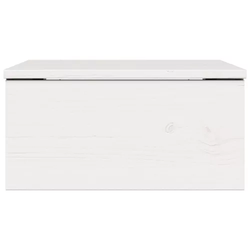  Fali éjjeli szekrény fiókkal 2 pcs Fehér 37 x 35 x 18.5 cm