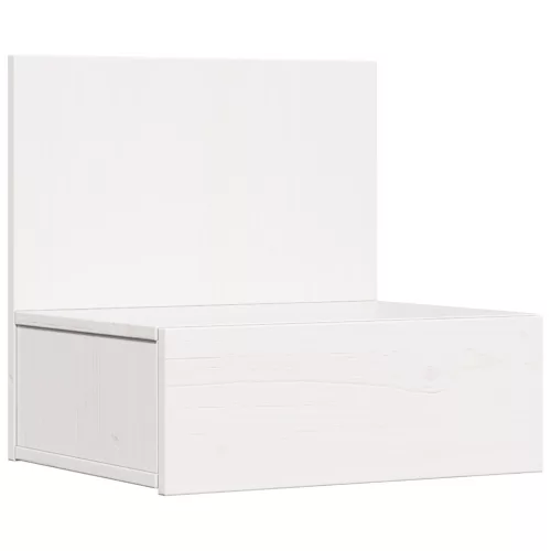  Fali éjjeli szekrény fiókkal 2 pcs Fehér 42 x 32.5 x 40 cm