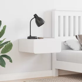    Fali éjjeli szekrény fiókkal 2 pcs Fehér 39 x 34 x 16.5 cm