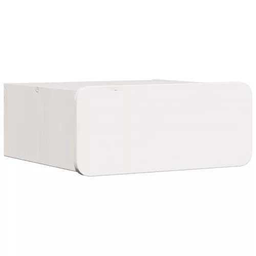  Fali éjjeli szekrény fiókkal 2 pcs Fehér 39 x 34 x 16.5 cm