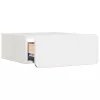  Fali éjjeli szekrény fiókkal 2 pcs Fehér 39 x 34 x 16.5 cm