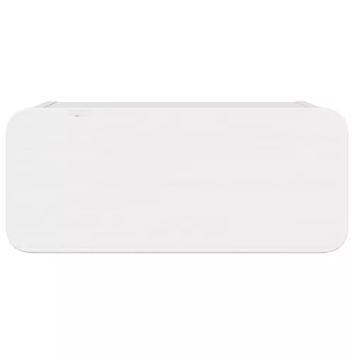  Fali éjjeli szekrény fiókkal 2 pcs Fehér 39 x 34 x 16.5 cm