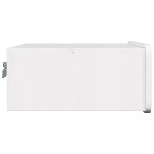  Fali éjjeli szekrény fiókkal 2 pcs Fehér 39 x 34 x 16.5 cm