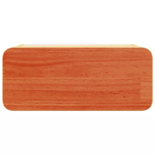  Fali éjjeli szekrény fiókkal 2 pcs Viaszbarna 39 x 34 x 16.5 cm