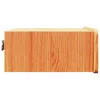  Fali éjjeli szekrény fiókkal 2 pcs Viaszbarna 39 x 34 x 16.5 cm