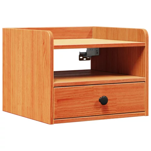  Éjjeli asztal Viaszbarna 38 x 36 x 29.5 cm Tömör fenyőfa