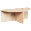  Dohányzóasztal 2 pcs Természetes 79 x 39.5 x 40 cm