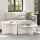  Dohányzóasztal 2 pcs Fehér 79 x 39.5 x 40 cm Tömör fenyőfa