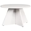 Kávasztal Szett 3 pcs Fehér 49 x 49 x 30 cm Tömör fenyőfa
