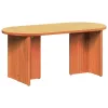  Dohányzóasztal Viaszbarna 80 x 39.5 x 35 cm Tömör fenyőfa