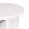  Kávasztal Szett 2 pcs Fehér 41.5 x 41.5 x 44 cm Tömör fenyőfa
