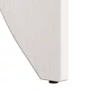  Kávasztal Szett 2 pcs Fehér 41.5 x 41.5 x 44 cm Tömör fenyőfa