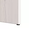  Kávasztal Szett 2 pcs Fehér 49 x 49 x 28 cm Tömör fenyőfa