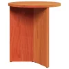  Kávasztal Szett 2 pcs Viaszbarna 49 x 49 x 28 cm Tömör fenyőfa