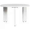  Kávasztal Szett 3 pcs Fehér 47.5 x 47.5 x 27 cm Tömör fenyőfa