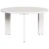  Kávasztal Szett 3 pcs Fehér 47.5 x 47.5 x 27 cm Tömör fenyőfa