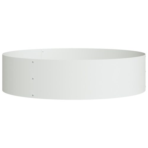  Fehér Virágcserép Készlet Fehér Fém Nagy Hengeralakú Modern