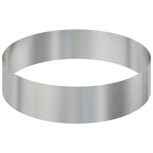  Fém Virágcserép Horganyzott acél Ø 90 cm Tartós Fém Virágcserép