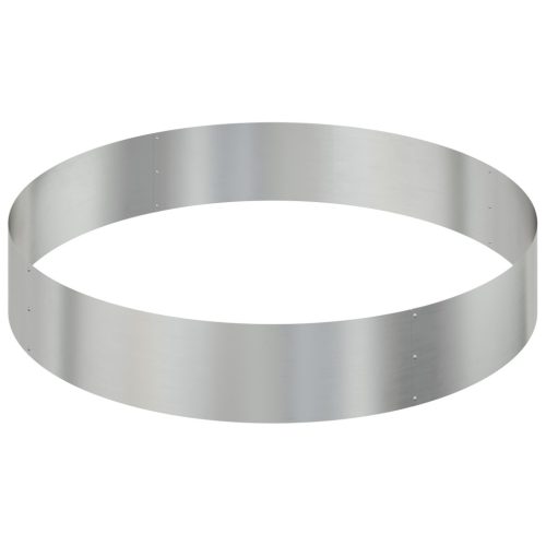  Fém Virágcserép Galvanizált acél Ø 120 cm Tartós Nagy virágcserép