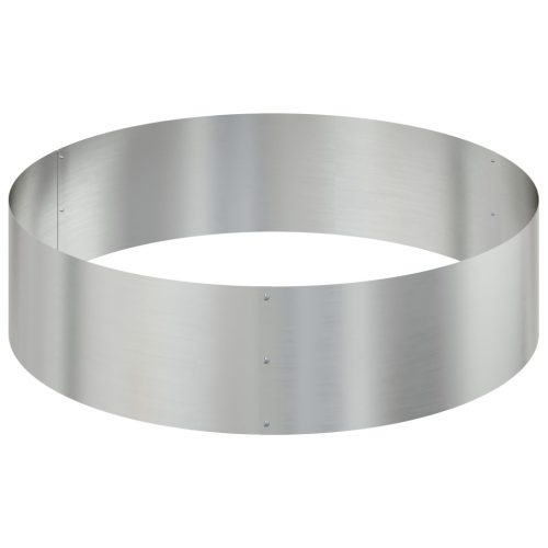  Fém Virágcserép Galvanizált acél Ø 120 cm Tartós Nagy virágcserép