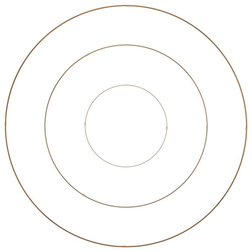  Kerti cserép Barna 120 x 120 x 20 cm Időjárásálló acél