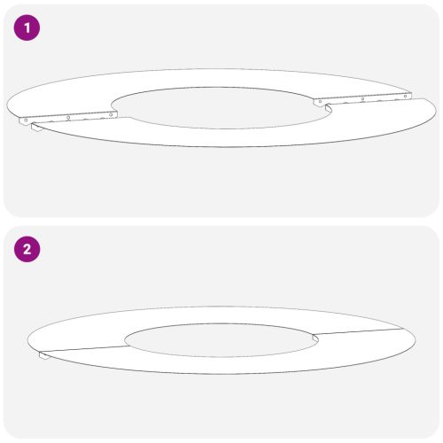  Corten Acél Virágcserép Corten Acél Nagy Dekoratív Betétek