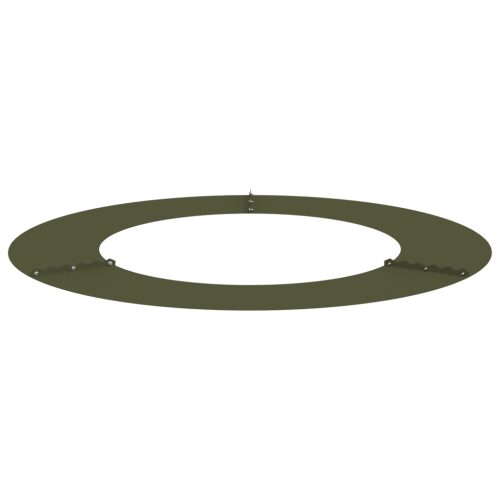  kerámia virágcserép Olívazöld Kerámia Nagy Dekoratív betétek