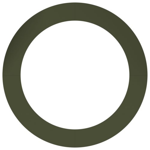  Műanyag virágcserép Olívazöld Műanyag Nagy Műanyag virágcserép