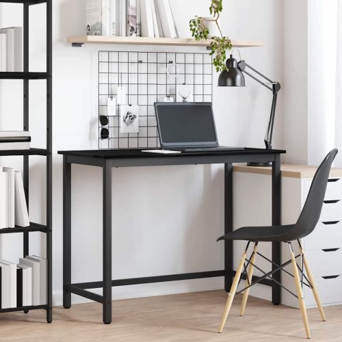  asztal Fekete tölgy 80 x 50 x 76,5 cm Műszaki fa és acél