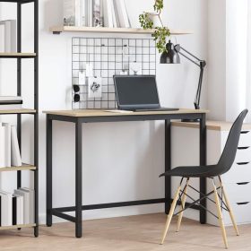    asztal Sonoma tölgy 80 x 50 x 76,5 cm Műszaki fa és acél